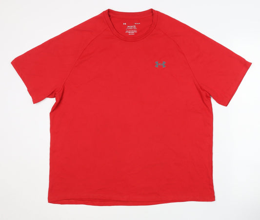 Under Armour Men’s Red Tech Tee Size L