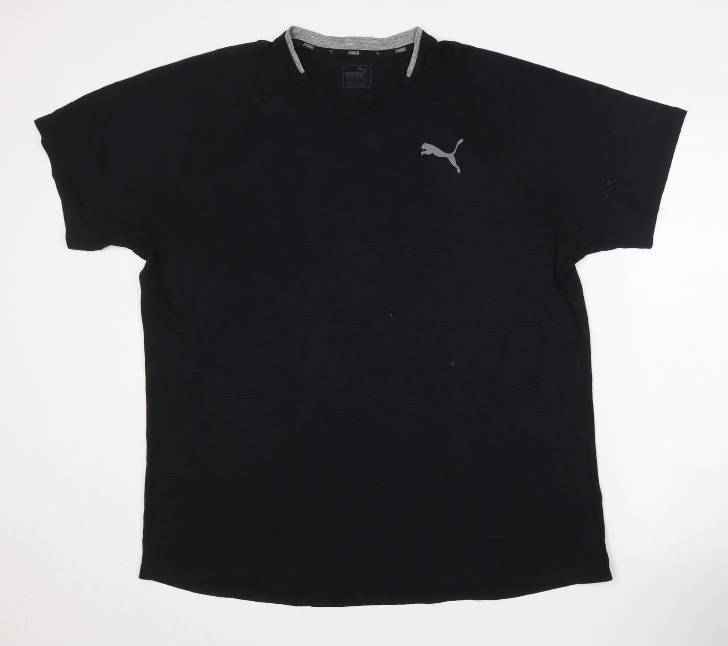Puma Men's Black T-Shirt L - Sporty Activewear