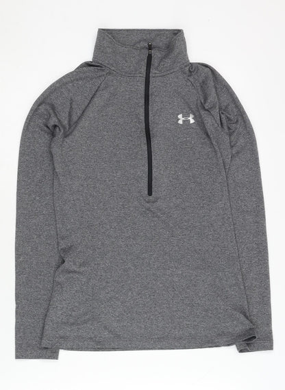 Under Armour Women's Grey Pullover XS Long Sleeve
