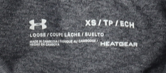 Under Armour Women's Grey Pullover XS Long Sleeve