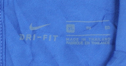 Nike Men's Blue Athletic Jersey T-Shirt Medium