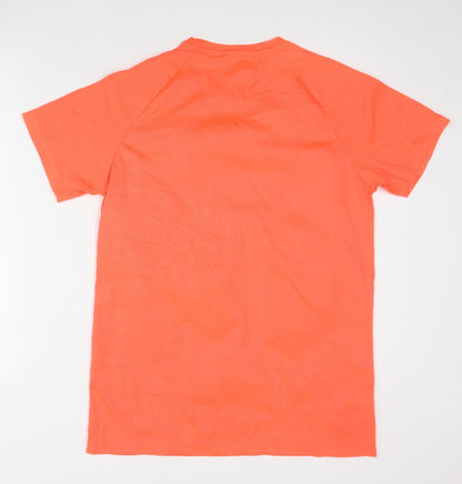 Active & Co Men's Orange Gym T-Shirt M - Breathable Fit
