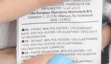 Nike Men's Grey Athletic T-Shirt - L, Breathable & Moisture-Wicking