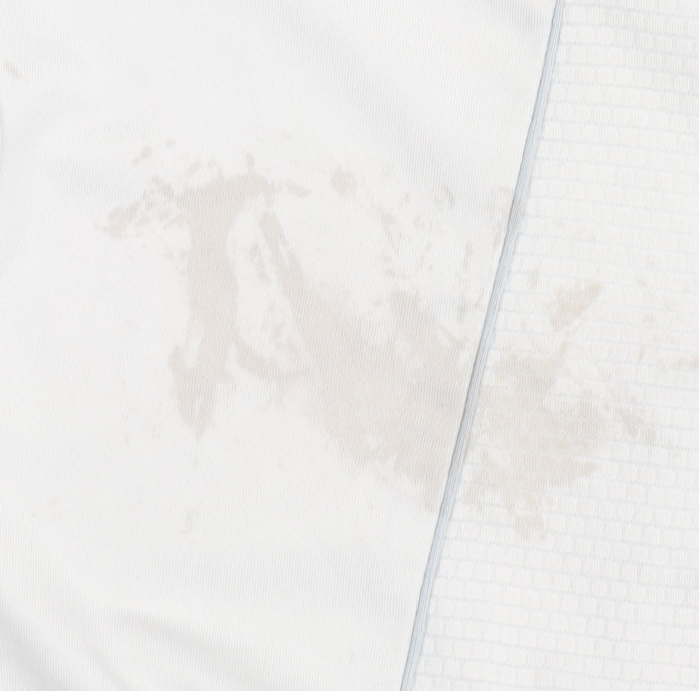 adidas Men's White Polo Shirt Size S for Gym