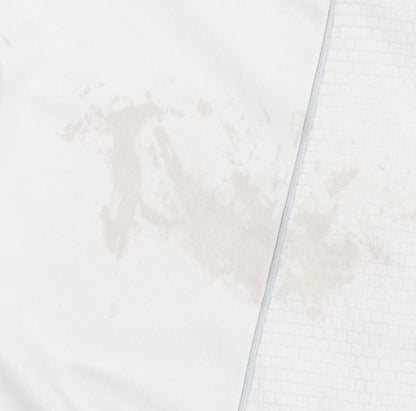 adidas Men's White Polo Shirt Size S for Gym