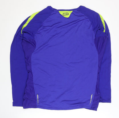 Decathlon Men's Blue Running Jersey M