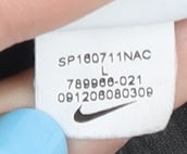 Nike Men's Black Rugby Polo L - Short Sleeve Sports Top