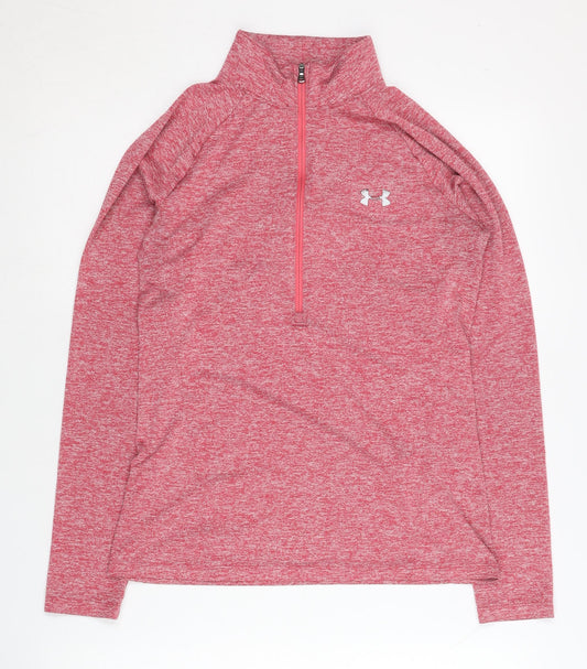 Under Armour Women's Red Long Sleeve Top Size S