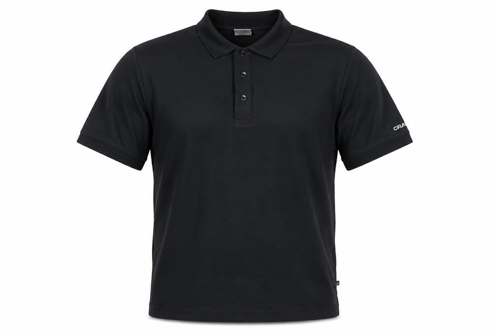 Mens UK Size M CRAFT Black  Polo