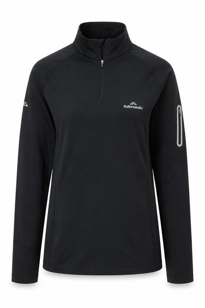 Kathmandu Women's Black Long Sleeve Pullover Size 8
