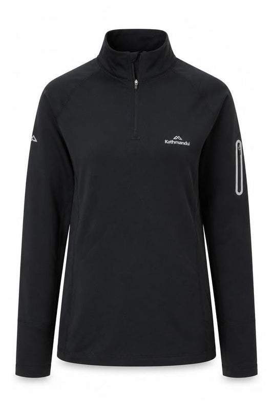 Kathmandu Women's Black Long Sleeve Pullover Size 8