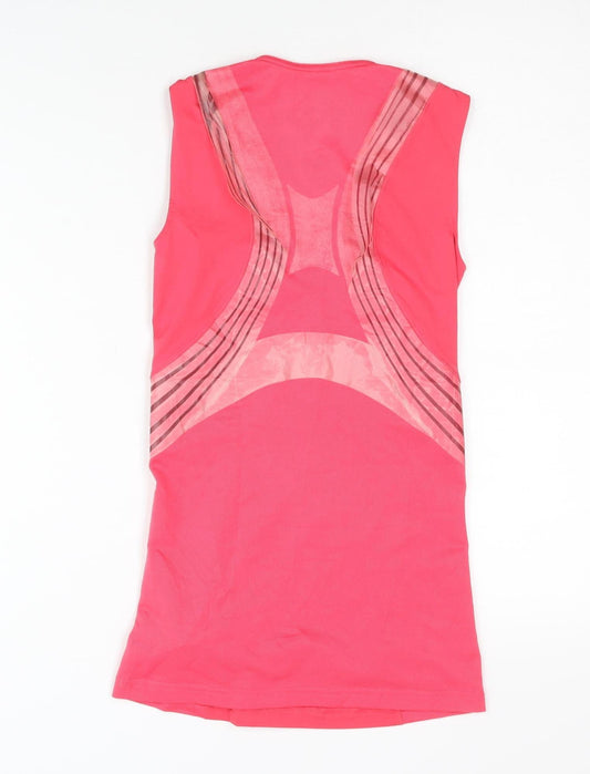 Reebok Women's Pink Sleeveless Gym Top S