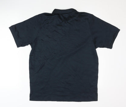 STEINMOLLER Men's Black Polo Shirt M Size