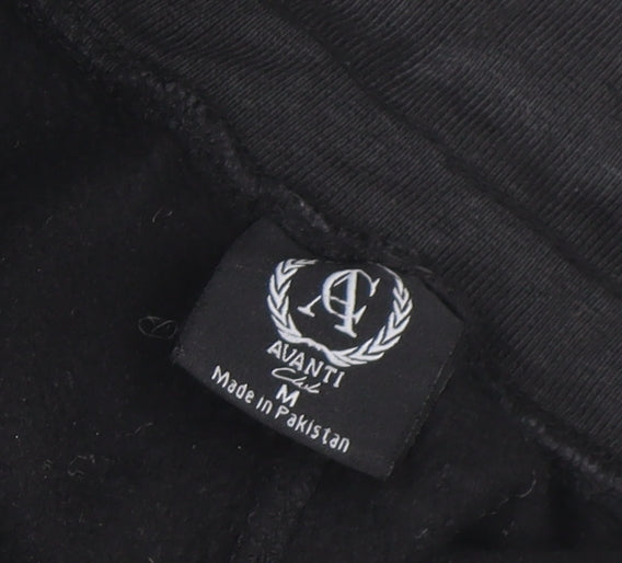 AVANTI Men's Black Jogger Trousers, Size M