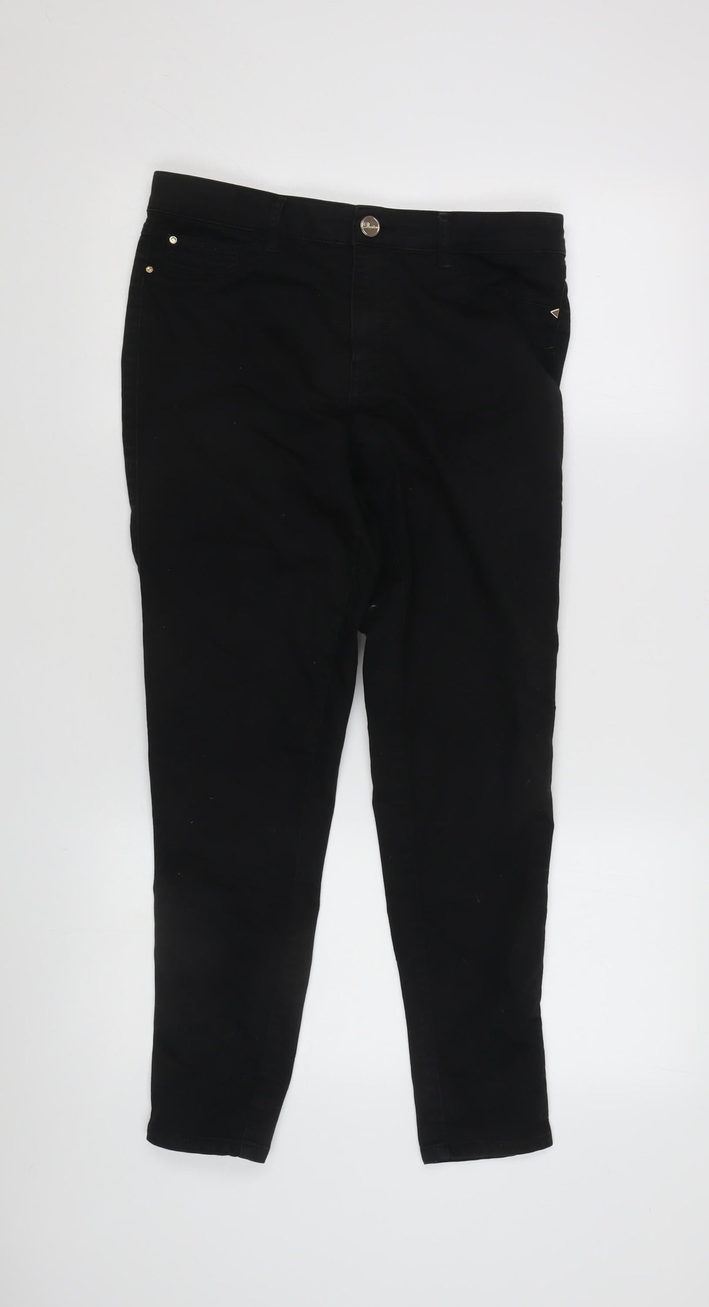 F&F Women's Black Skinny Jeans Size 12