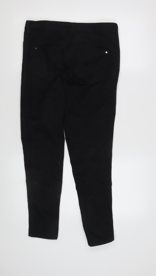 F&F Women's Black Skinny Jeans Size 12