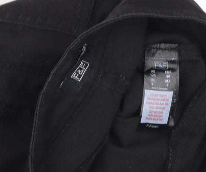 F&F Women's Black Skinny Jeans Size 12