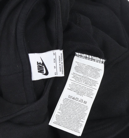 Mens UK Size XS Nike Black Pullover Hoodie
