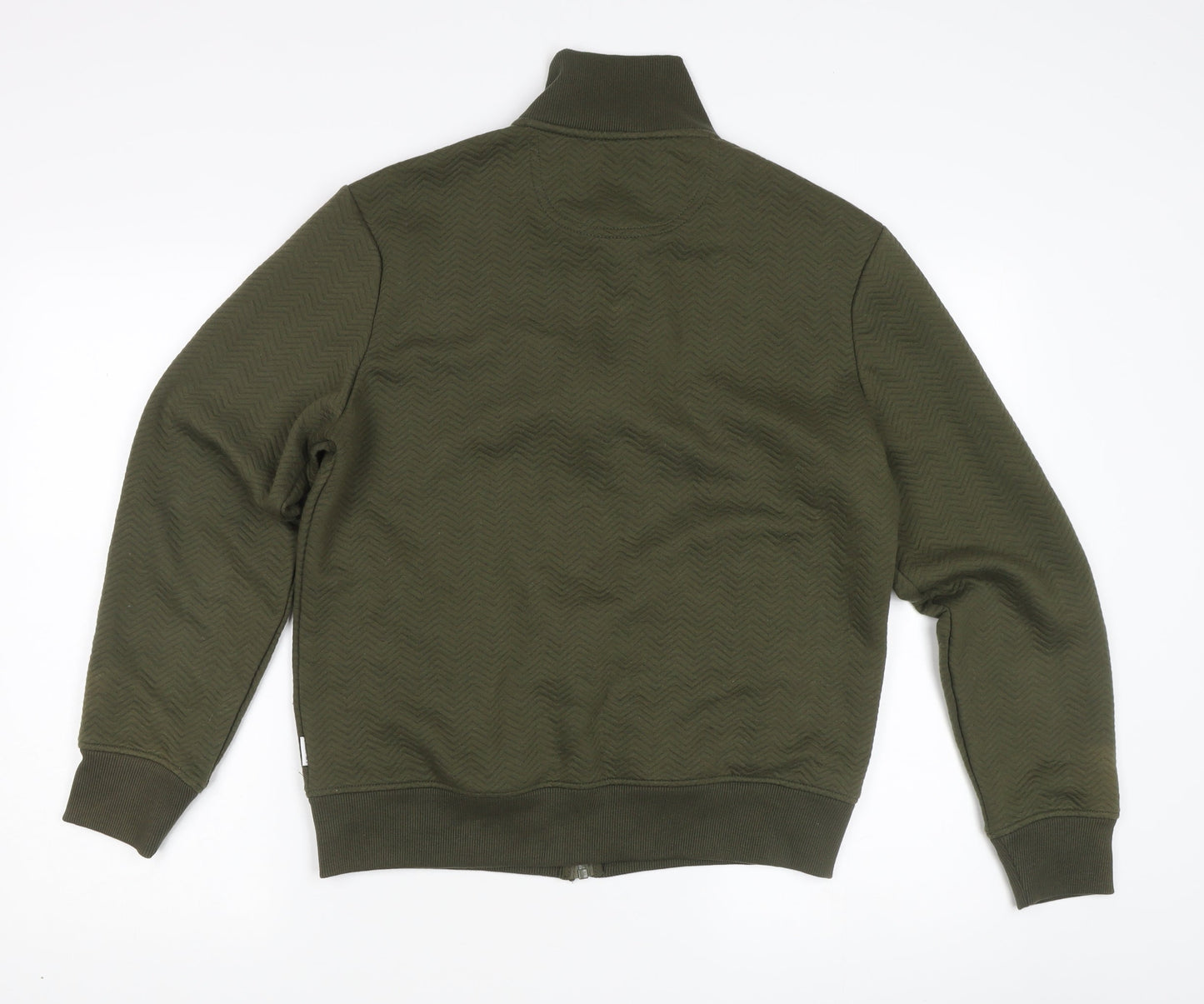 Mens UK Size S Peter Werth Green Basic Jacket