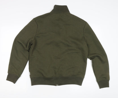 Mens UK Size S Peter Werth Green Basic Jacket