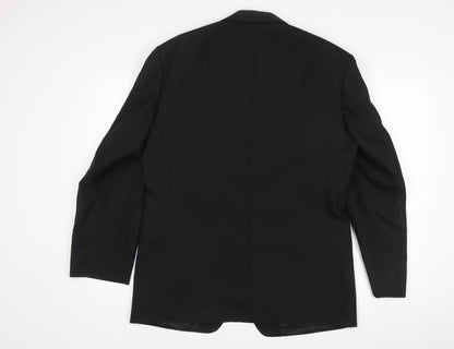 Marks and Spencer Men's Black Suit Jacket 40