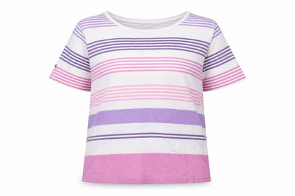 Womens UK Size S Honor Millburn Multicoloured Basic T-Shirt
