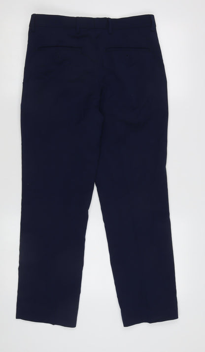 Next Men's Blue Suit Trousers, 30 Waist, Business Attire