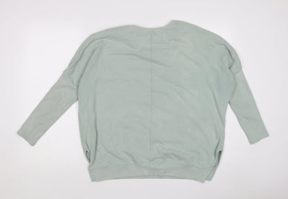 Womens UK Size 14 NEXT Green Pullover Sweatshirt