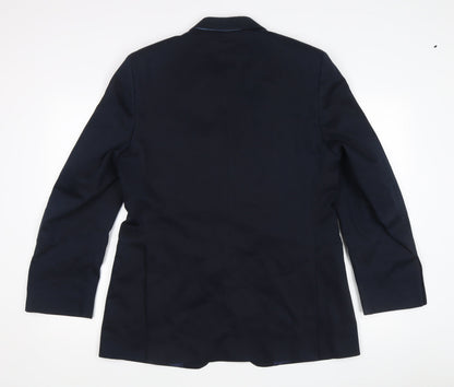 Mens UK Size 40 Charles Tyrwhitt Regular Blue Suit Jacket