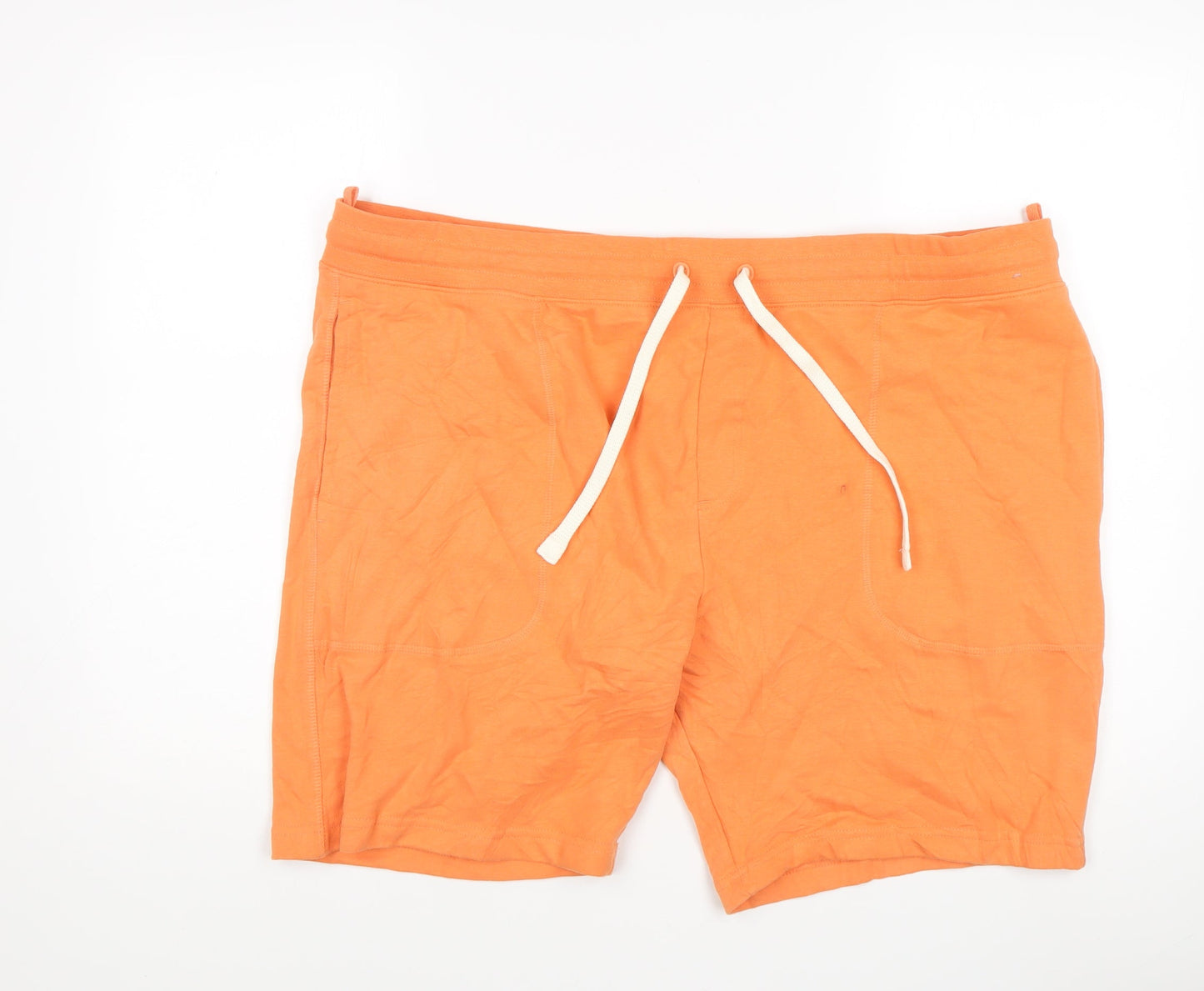 Marks and Spencer Men's Orange 3XL Sweat Shorts