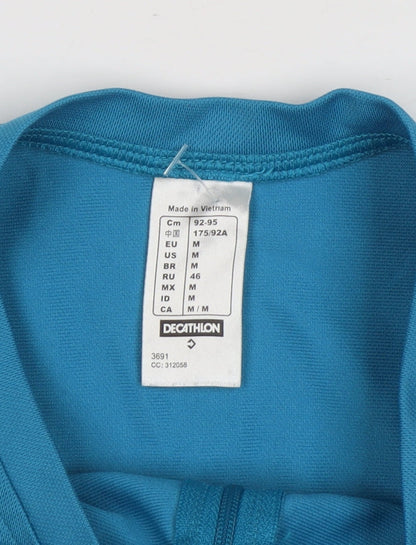 Decathlon Men's Blue M Pullover Activewear Top
