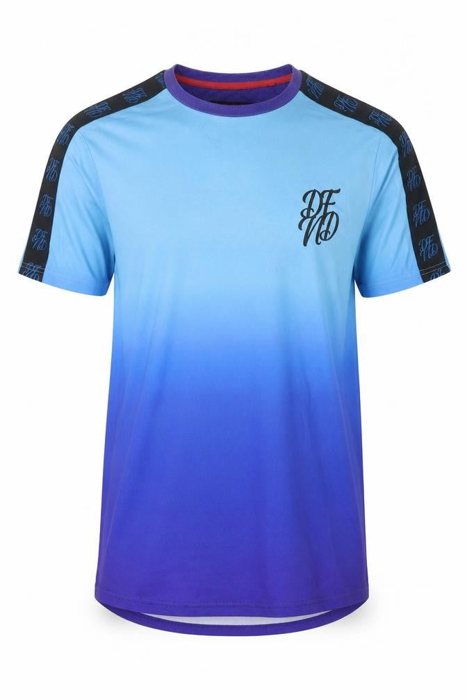 Mens UK Size L DFND Blue  T-Shirt