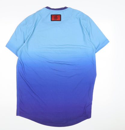 Mens UK Size L DFND Blue  T-Shirt