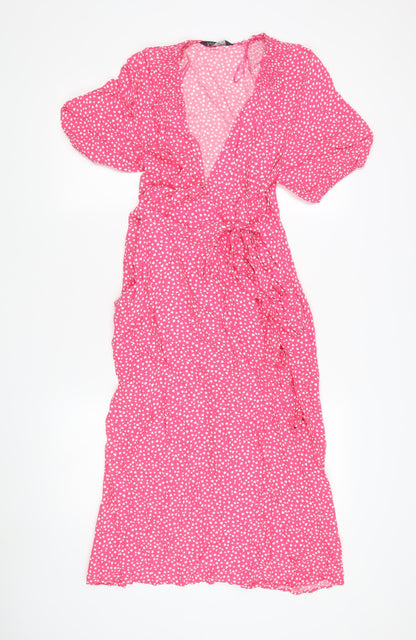 Marks and Spencer Pink Fit & Flare Dress, Size 12