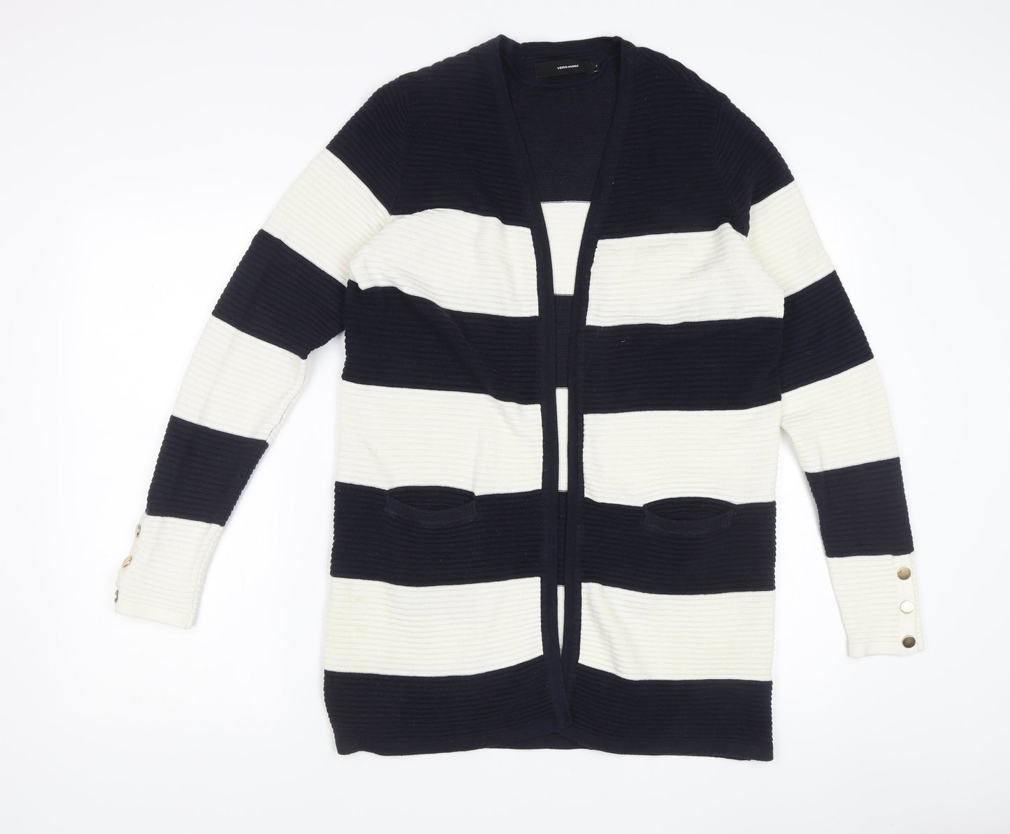 Womens UK Size M VERO MODA Multicoloured Cardigan