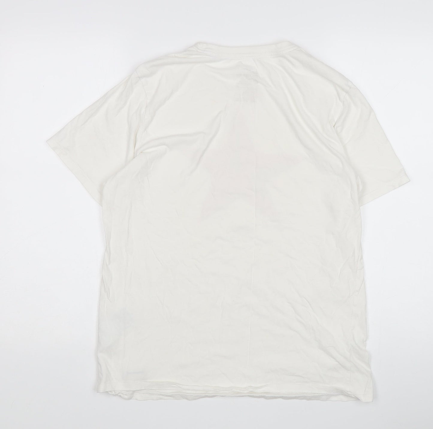Nike Men's M White Star Graphic T-Shirt