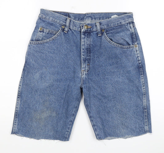 Wrangler Men's Blue Denim Shorts Size 32