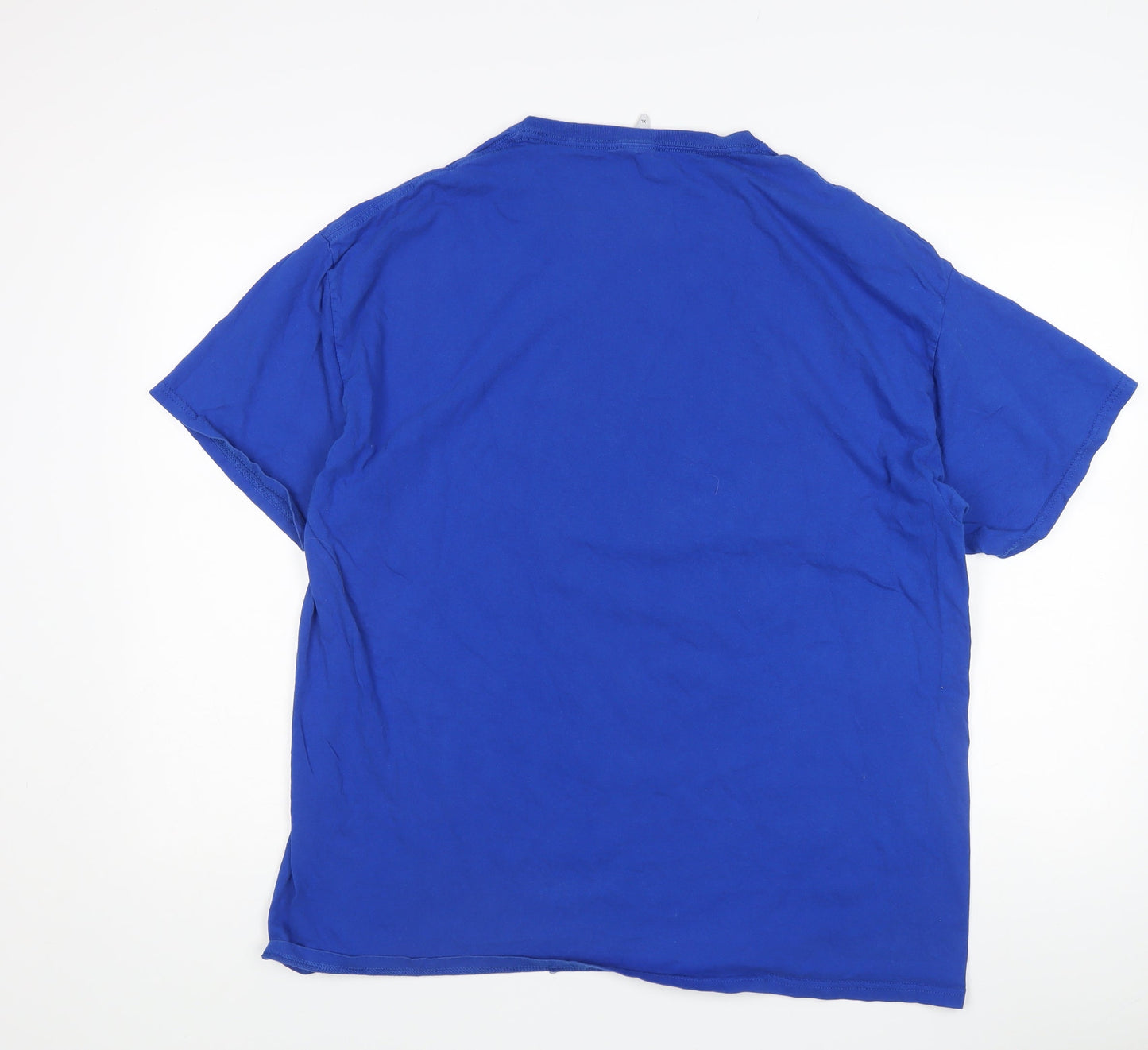 Mens UK Size XL Fruit of the Loom Blue  T-Shirt