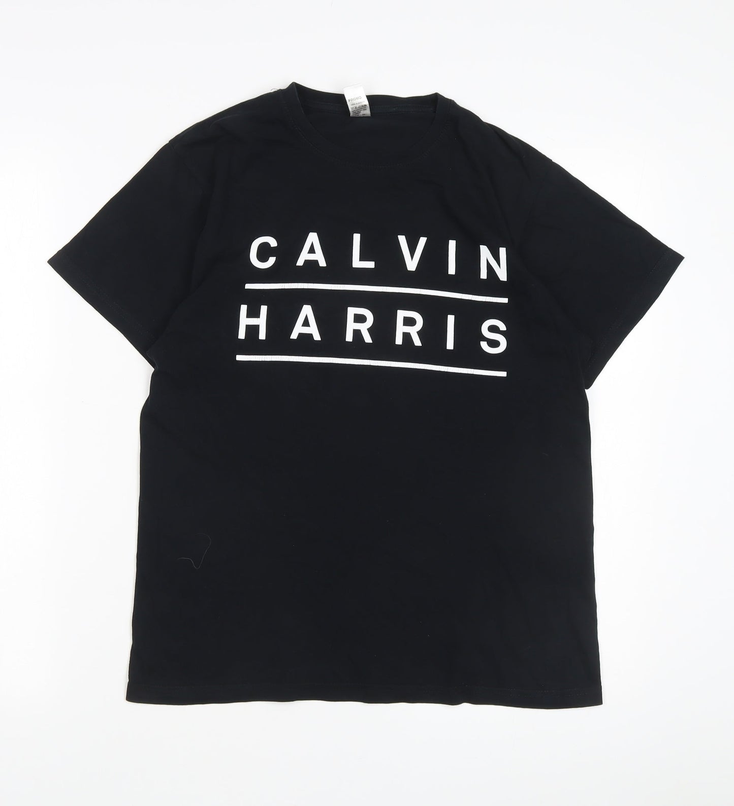 Unisex Adults UK Size M Roly Black Basic T-Shirt