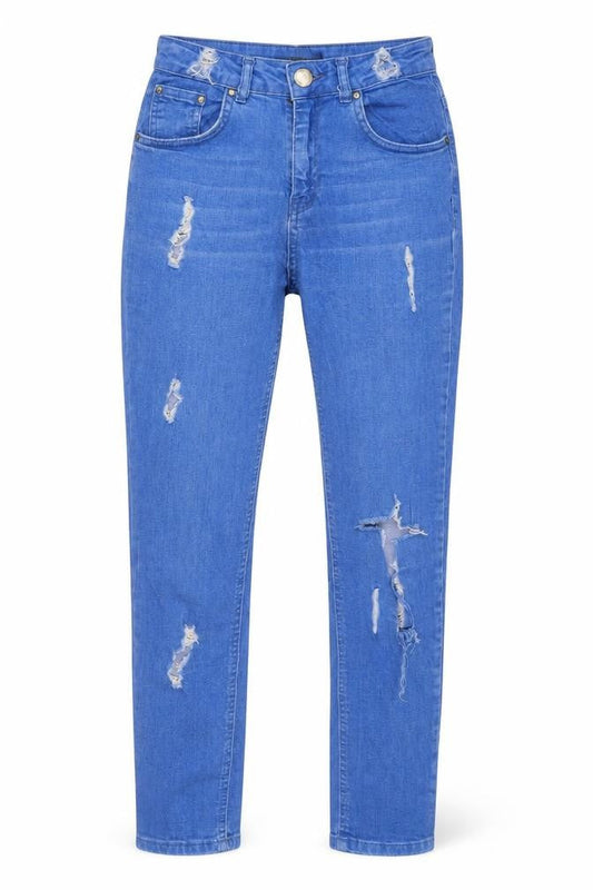 Womens UK Size 10 Select Regular Fit Skinny Blue Jeans
