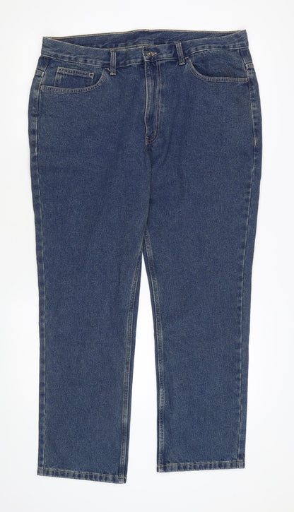 George Men’s Blue Regular Fit Denim Jeans Size 38
