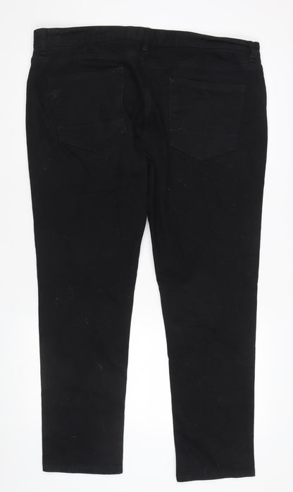 Next Men's Black Skinny Jeans, Size 40, Excellent