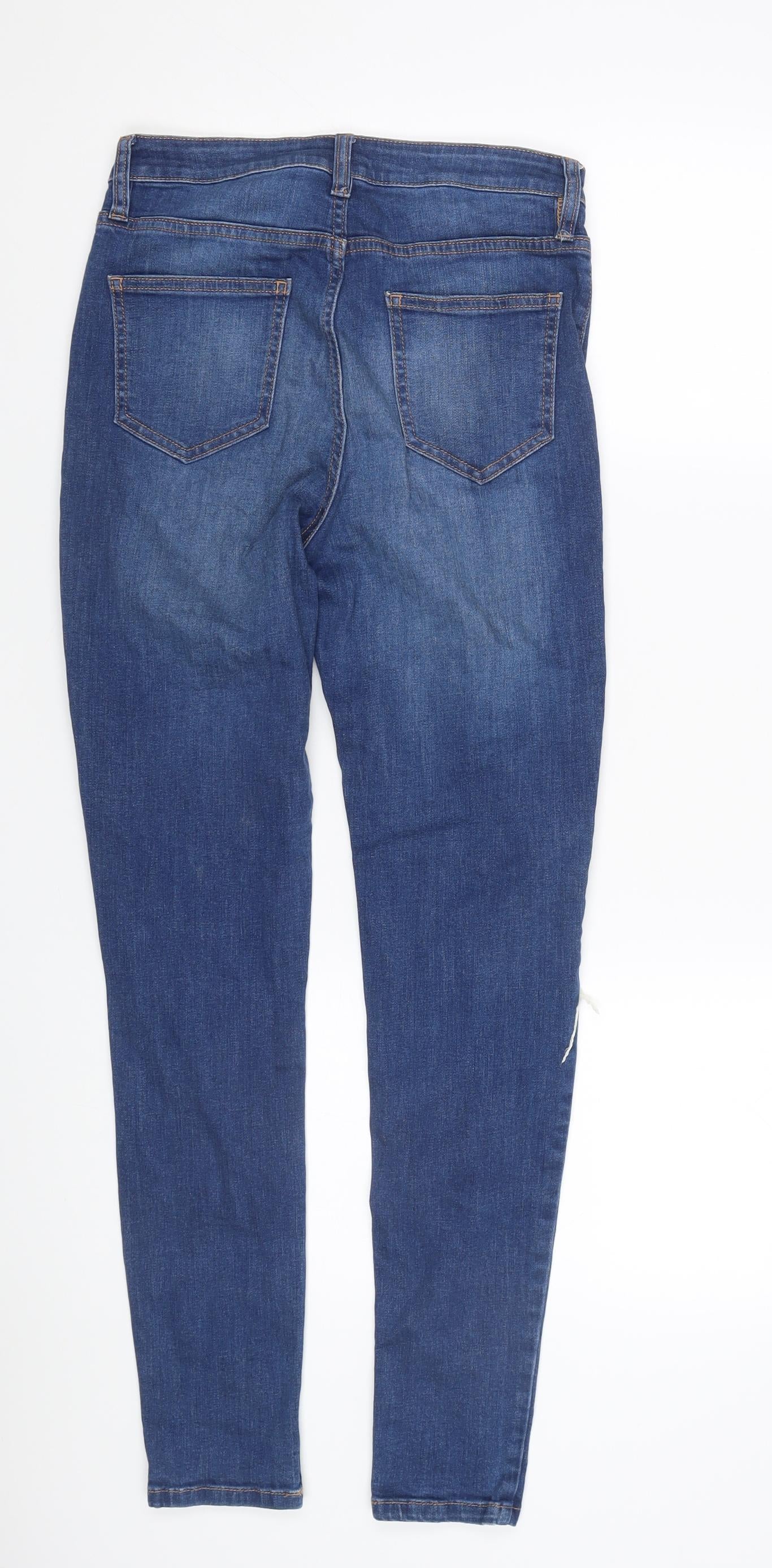 F&F Women's Blue Skinny Jeans Size 10