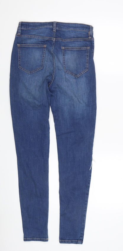 F&F Women's Blue Skinny Jeans Size 10