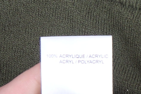 Damart Women's Green High Neck Jumper UK 14