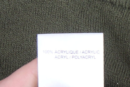 Damart Women's Green High Neck Jumper UK 14