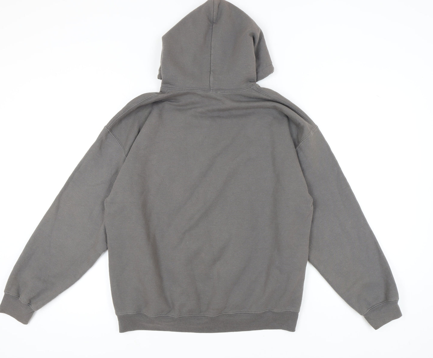 Mens UK Size L G&G Grey Pullover Hoodie
