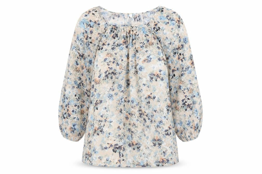 H&M Women's Floral Shift Dress, Size S, Multicoloured