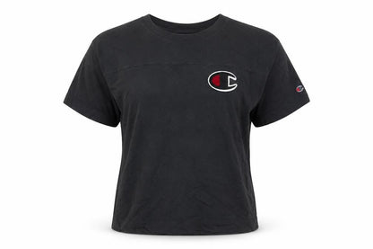 Unisex Adults UK Size S Champion Black Basic T-Shirt