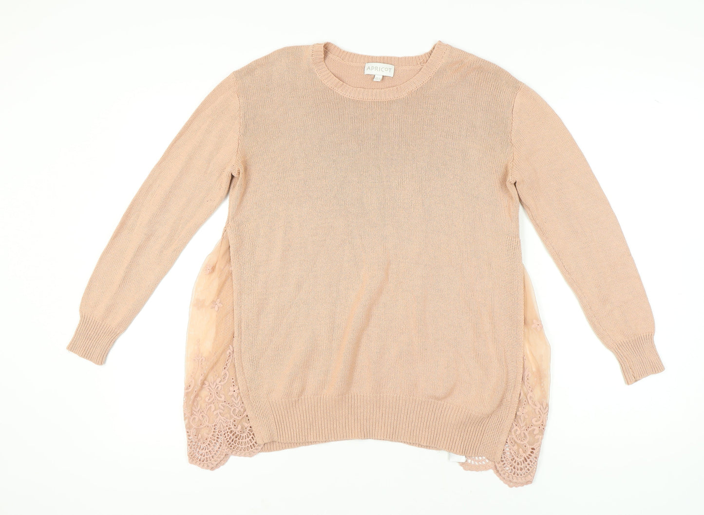 Apricot Women's Beige Pullover Jumper Size 10